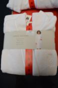*Carole Hochman White Spa Bathrobe Size: M