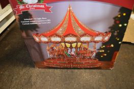 *Musical LED Christmas Carousel