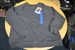 *Mondetta Grey Fleece Crewneck Sweatshirt Size: L