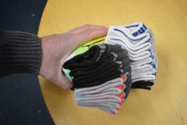 10 Pairs of Puma Kid’s Low Cut Drycell Socks Size: 12-1.5