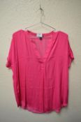*Hilary Radley Pink Blouse Size: M