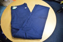 *Orvis Blue Five Pocket Trousers Size: 38x34