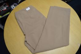 *Hilary Radley Camel Trousers Size: 12