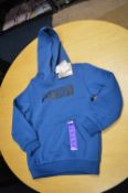Puma Kids Hoodie Blue Hoodie Size: 5-6 years