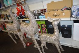 *3pc Christmas Reindeer Family