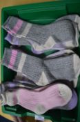 10 Pairs of Girl’s Soft Touch Socks Size: 4 - 5