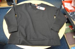 *Marc New York Women’s Black V-Neck Jumper Size: M