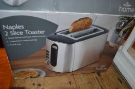 *Naples Two Slice Toaster (unused)