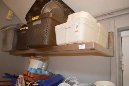 *Stainless Steel Wall Mounted Shelf 110x33cm