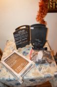 *Assorted Chalkboards
