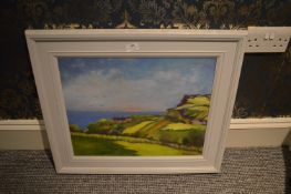 *Original Acrylic on Canvas Coastal Scene by Pat Thompson