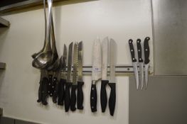 *Assorted Chefs Knives, Ladles, etc.