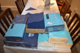 *Assorted Blue & Cream Napkins
