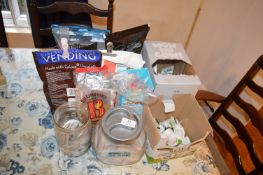 *Assorted Dried Milk, Galaxy Hot Chocolate, Coffee, Sugars, Long Life Milk, etc.