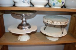 *Four Assorted Cake Stand