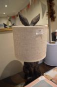 *Bronze Effect Table Lamp in the Form of a Hare
