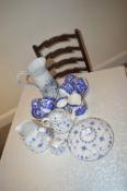 *Assorted Blue & White Ware
