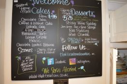 *Wall Mounted Chalkboard