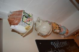 *Eight Decorative & Novelty Teapots