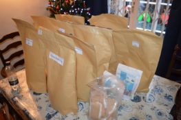 *Nine Bags of Assorted Loose Tea, and Two Bags of Decafe Howden Coffee