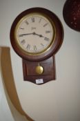*Mahogany Cased Wall Clock