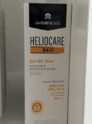 *1x 50ml of Heliocare 360° Gel Oil Free Sunscreen Protector 50 SPF
