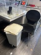 *Office Chair and Wastebin