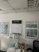 *Three Wall Mounted Clip Frames