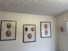 *Five Wall Mounted Aesthetics Prints