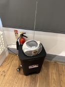 *Philips CD Radio, and a Waste Bin