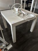 *White Square Reception Table