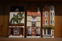 Three Hayle Nation of Shopkeepers Pottery Storefronts