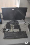 LG Monitor, Keyboard, Speakers, etc.