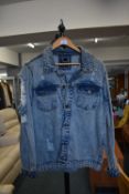 Brave Soul Men’s Distressed Denim Jacket Size: M