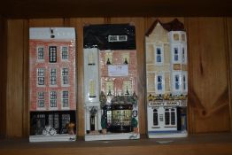 Three Hayle Nation of Shopkeepers Pottery Storefronts