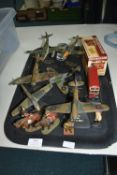 Battle of Britain Diecast Planes, Soldiers, etc.
