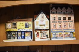 Three Hayle Nation of Shopkeepers Pottery Storefronts