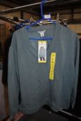 *Orvis Blue Long Sleeve V-Neck Top Size: S