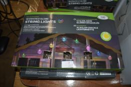 *Two Packs of Solar Powered String Lights