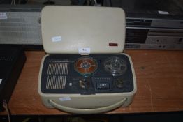 Grundig Portable Reel-to-Reel Tape Recorder