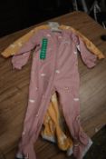 Pekkle Zip-Up Onesie 2pk Size: 18 months