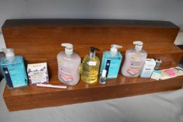 *Box of Hand Washes and Cosmetics