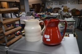 Two Pottery Jugs