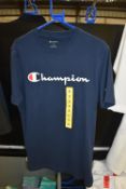 *Champion Elite Navy Short Sleeve Top Size: S