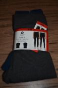 Tuff Kid’ Fleece Tights/Leggings 2pk Size: 9-10 years
