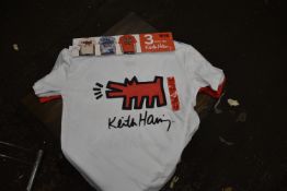 Keith Haring Kid’s T-Shirt 3pk Size: 9-10 years