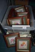 Small Framed Embroideries etc.