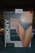 *DKNY Seamless Bikini Briefs 4pk Size: M