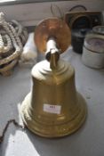 Decorative Reproduction Brass Ships Bell