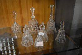 Cut Glass Lead Crystal Bells
